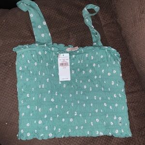 American eagle floral tank top